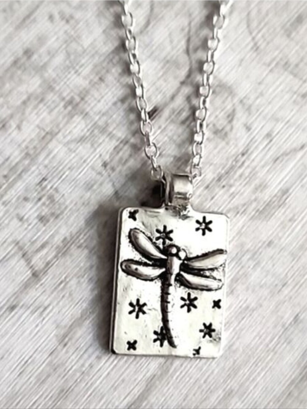 Dragonfly Pendant Necklace - Picture 1 of 5